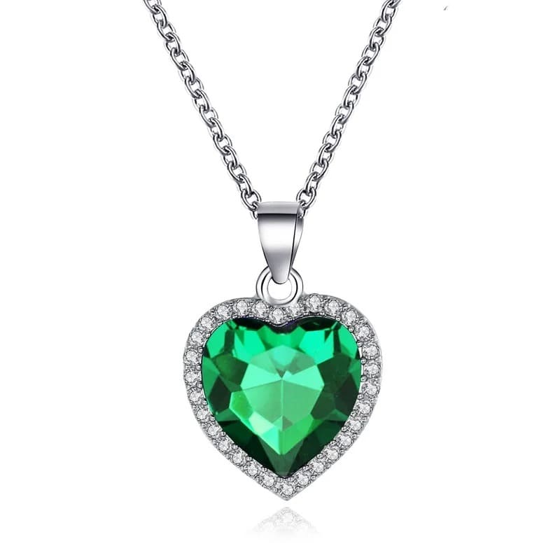 Colar Feminino Delicado Pedra Preciosa