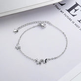 Pulseira Feminina de Prata