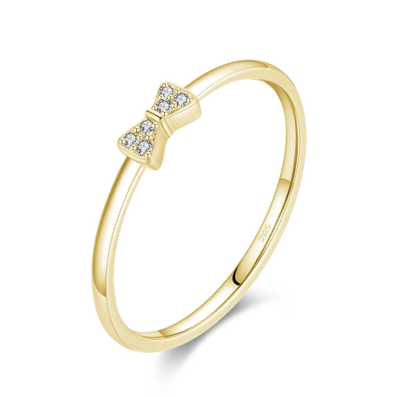 Anel Feminino de Ouro 18k Quadrada - Elegância em Prata Esterlina