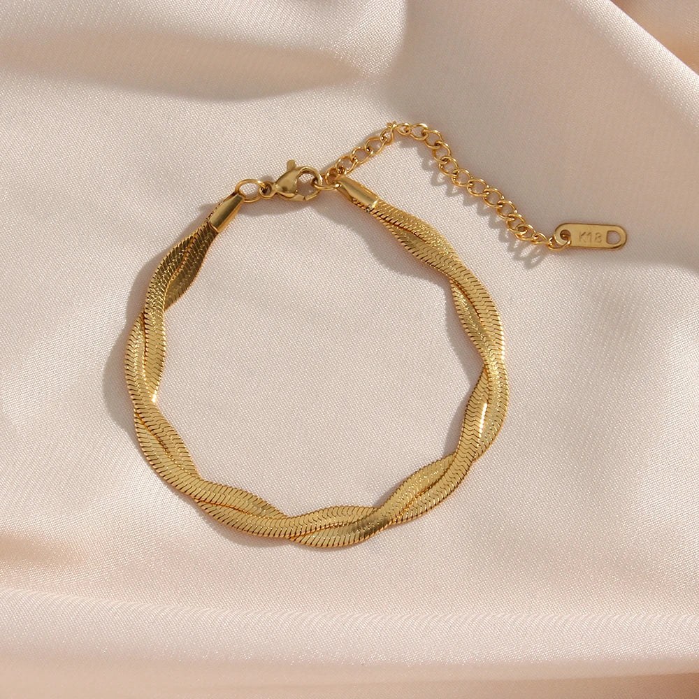 Pulseira de Ouro Feminina Riviera