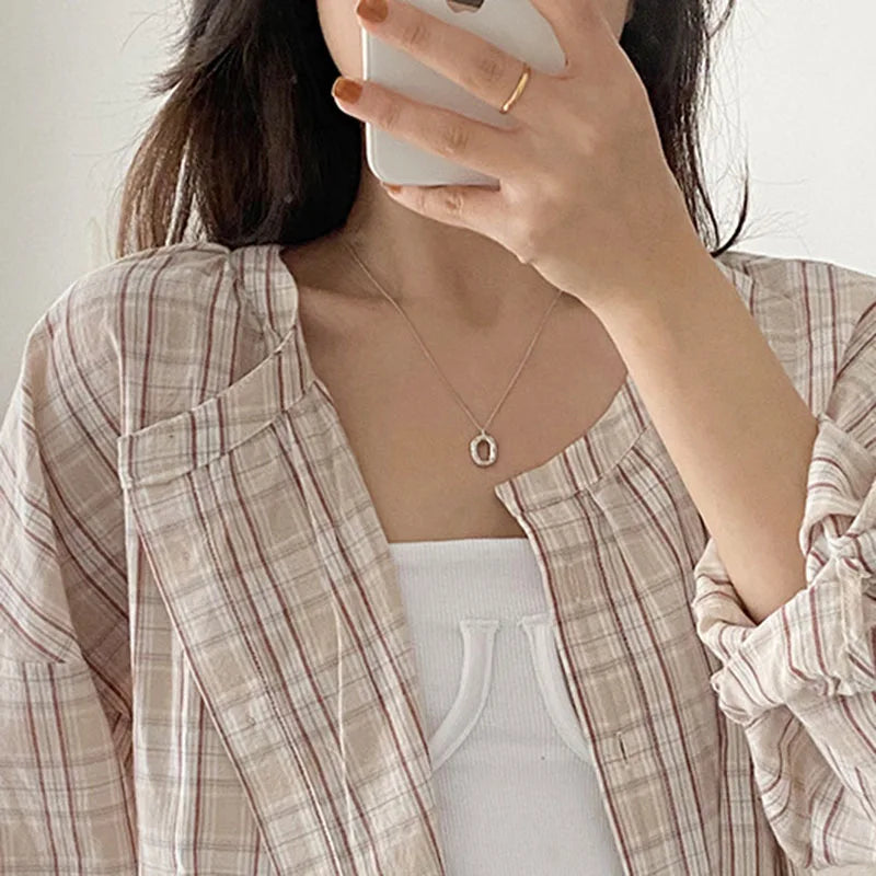 Colar Minimalista Geométrico