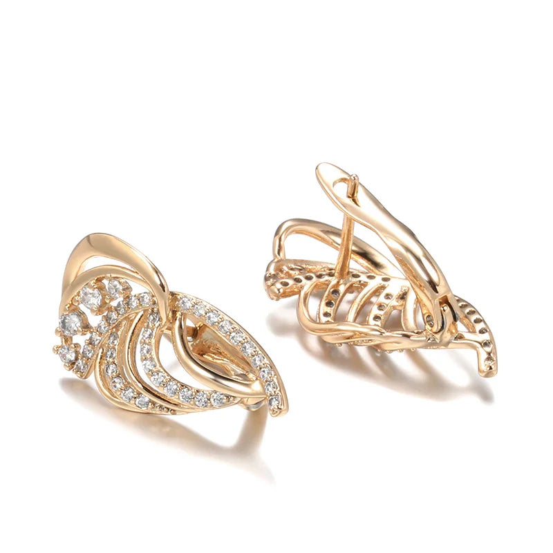 Brinco Feminino Angelical com Zircônia