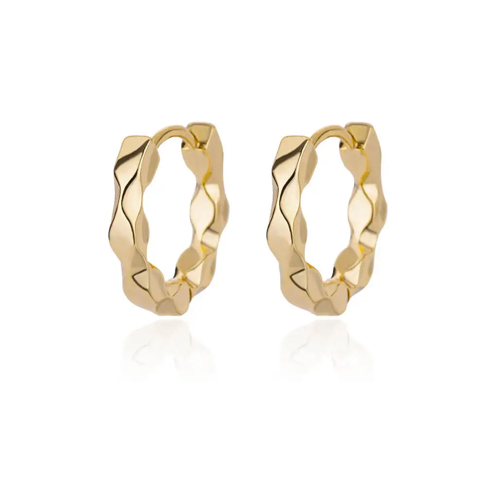 Brincos de argola quadrados de aço inoxidável para mulheres 2023 tendência luxo banhado a ouro brinco redondo estético jóias de casamento presente