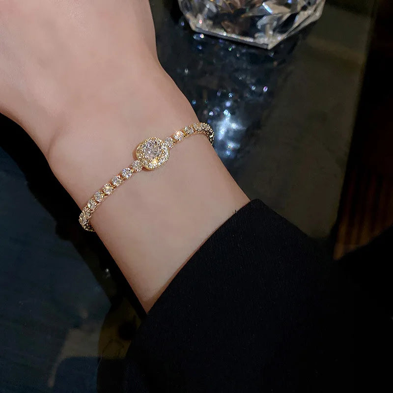 Pulseira de Ouro Feminina