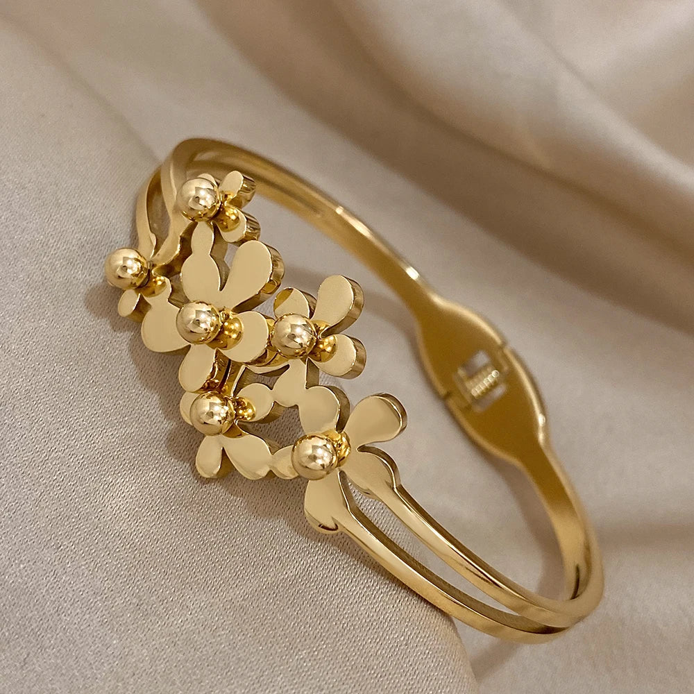 Pulseira de Ouro Feminina Alice