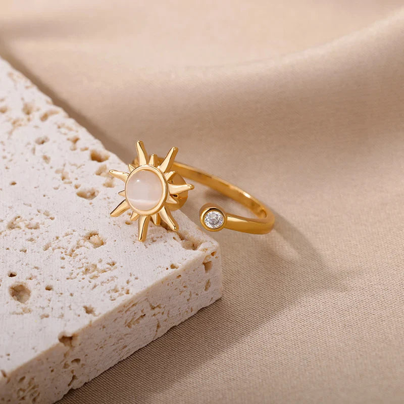 Anel Feminino Ajustável Sun Lux