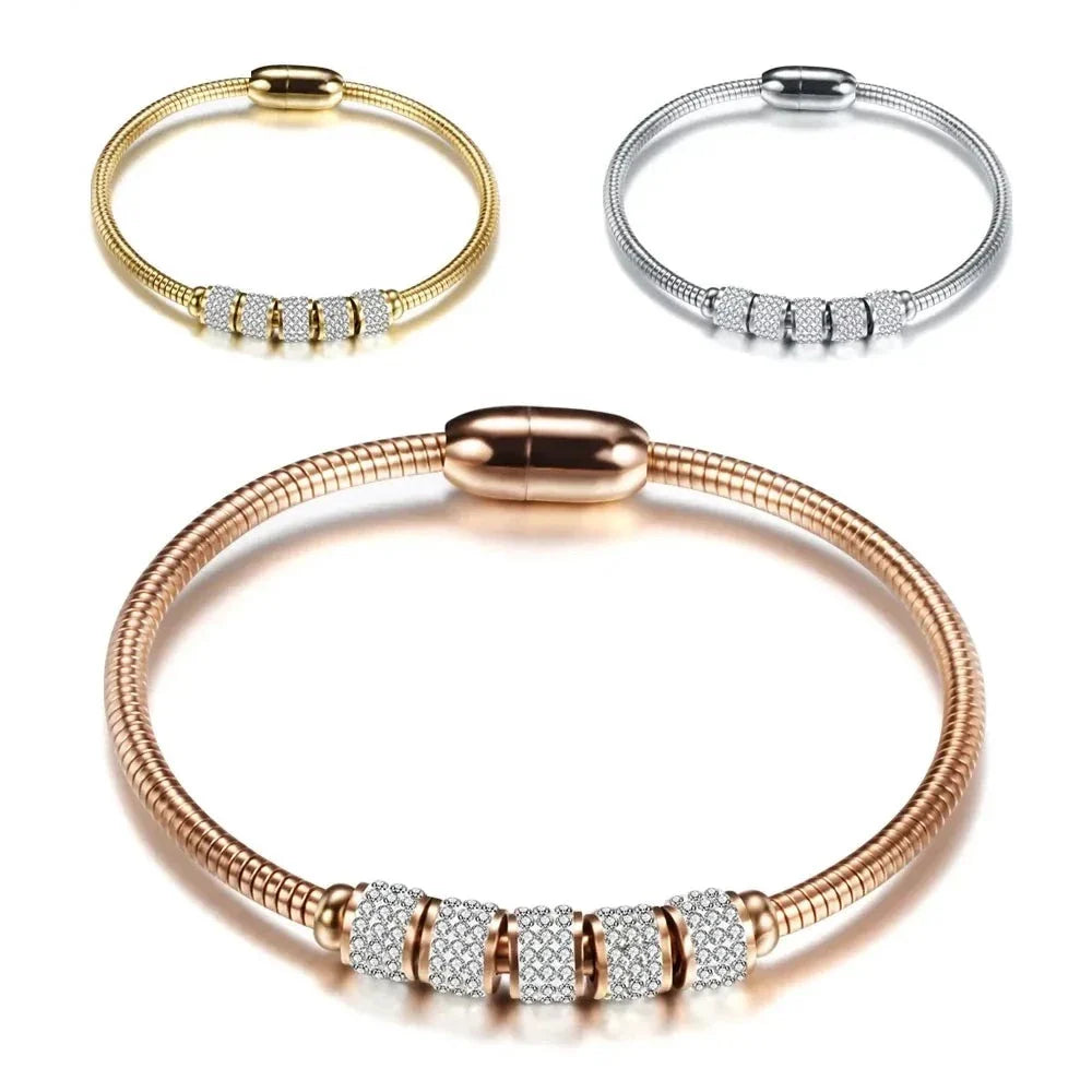 Pulseira Feminina Ouro 18k Safira