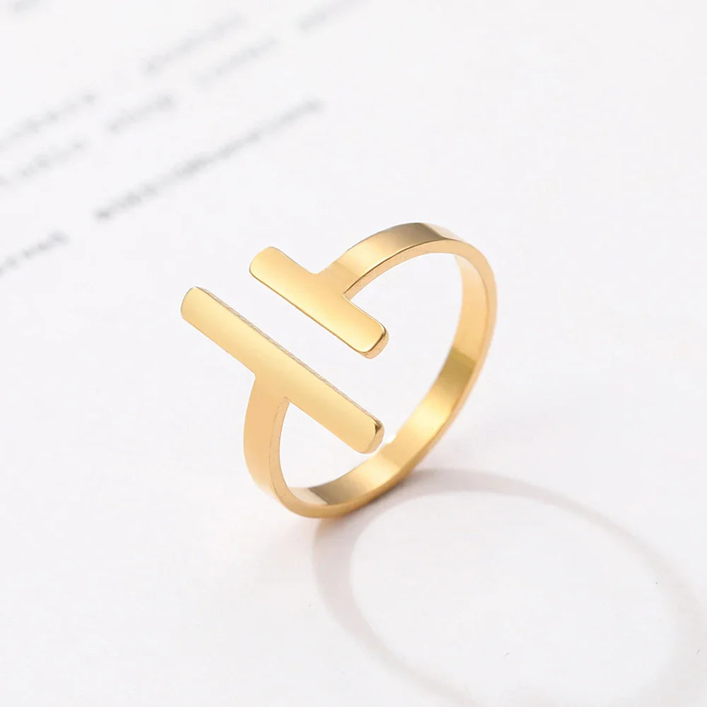 Anel Feminino Ajustável Minimalista Delicado