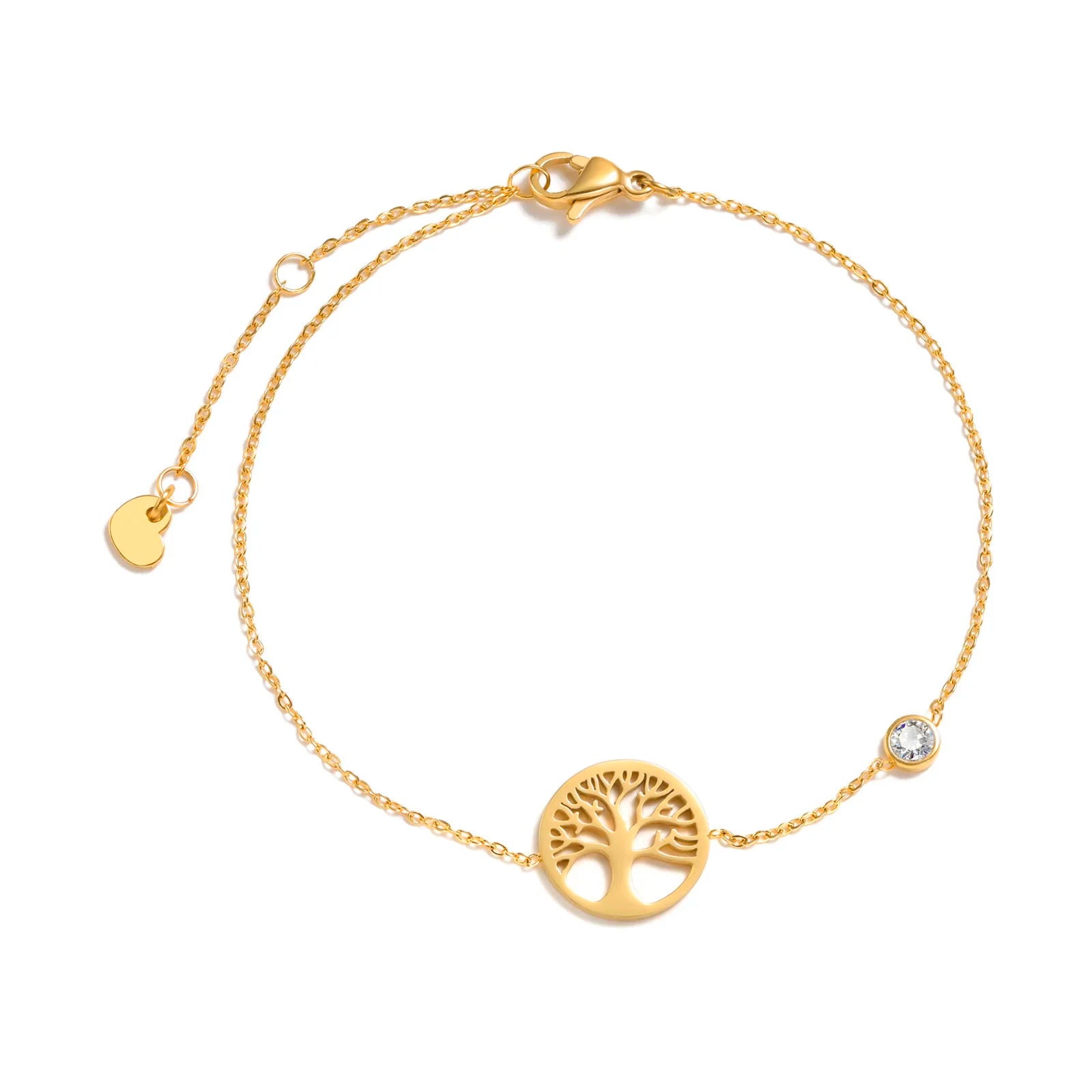 Feminino minimalismo corrente fina cruz lua crescente estrela pulseira, aço inoxidável feminino ligação ajustável empilhado em camadas