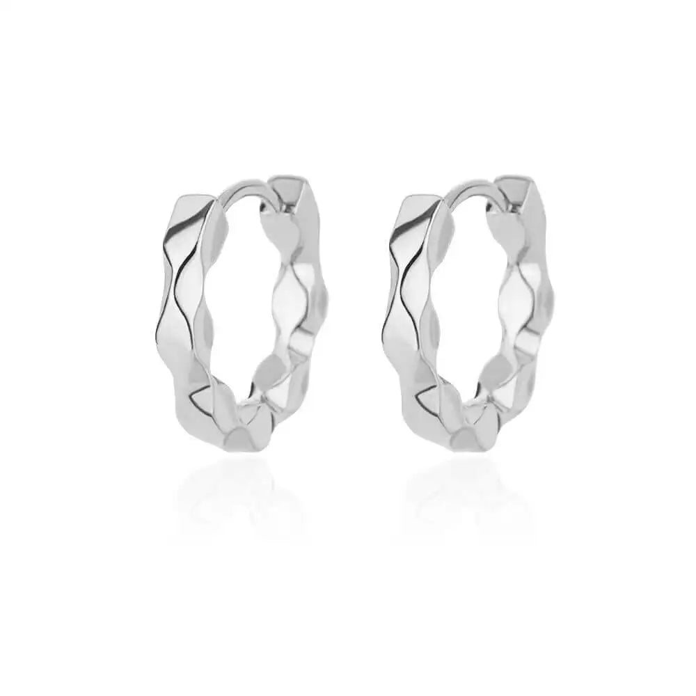 Brincos de argola quadrados de aço inoxidável para mulheres 2023 tendência luxo banhado a ouro brinco redondo estético jóias de casamento presente