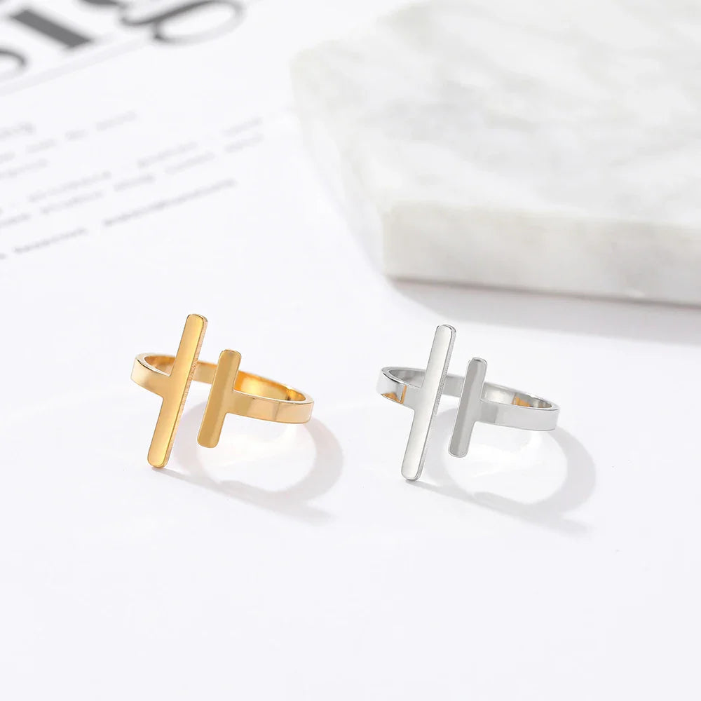 Anel Feminino Ajustável Minimalista Delicado