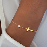 Pulseira de Ouro Feminina Isabella