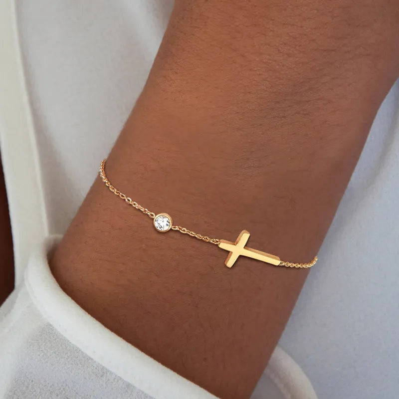 Pulseira de Ouro Feminina Isabella