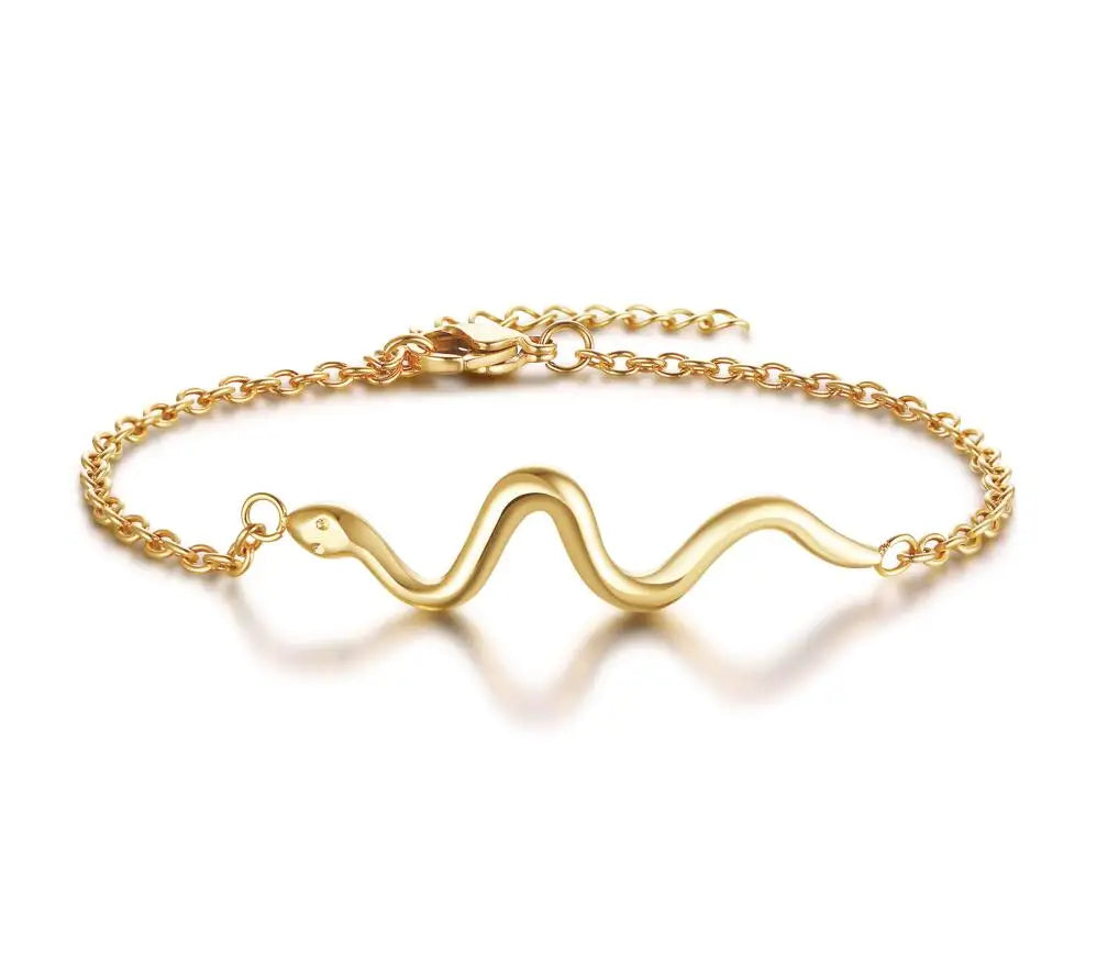 Feminino minimalismo corrente fina cruz lua crescente estrela pulseira, aço inoxidável feminino ligação ajustável empilhado em camadas