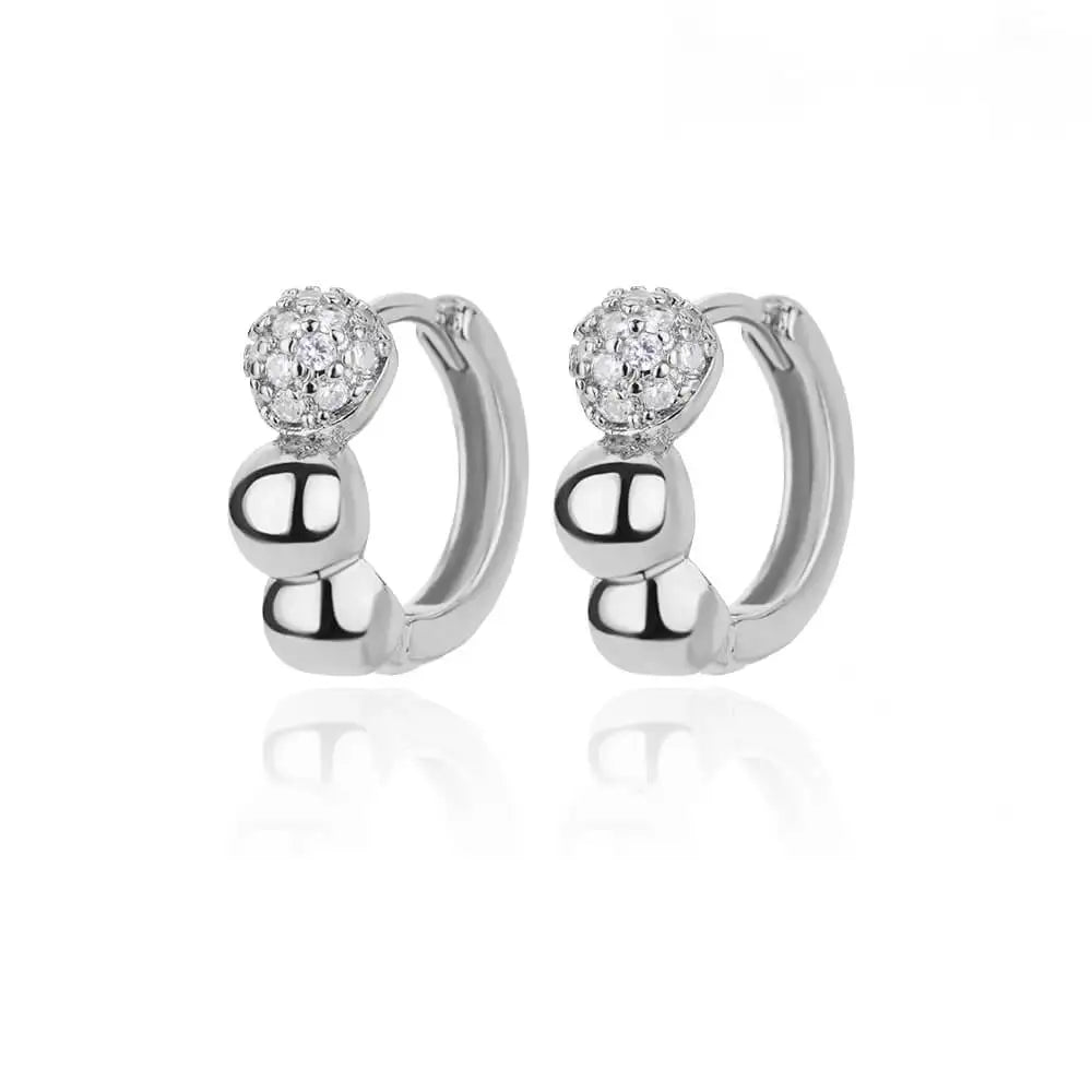 Brincos redondos quadrados pequenos requintados para mulheres 2023 tendência cor dourada brincos de aço inoxidável joias de natal presente aretes