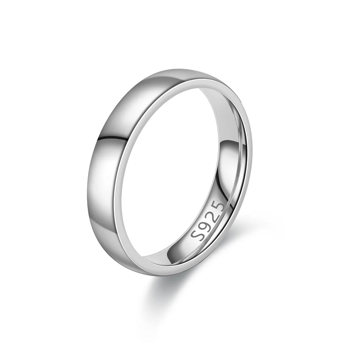 Anel banhado a ouro cor moda feminina simples casal anel de casamento joia de noivado presente