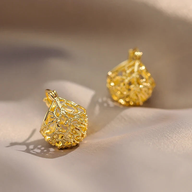 Brinco Feminino Dourado