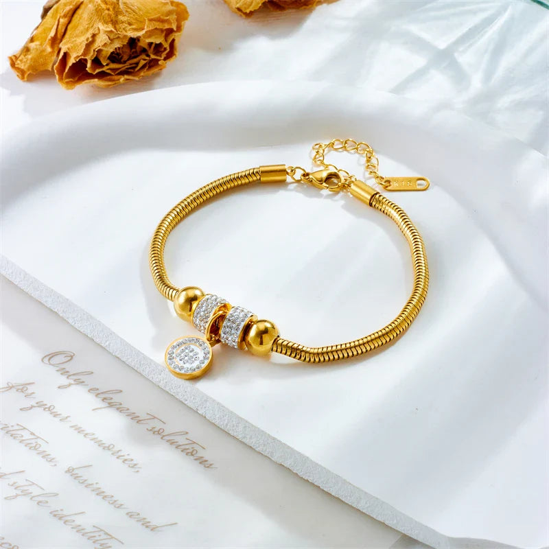 Pulseira de Ouro Feminina Vittori