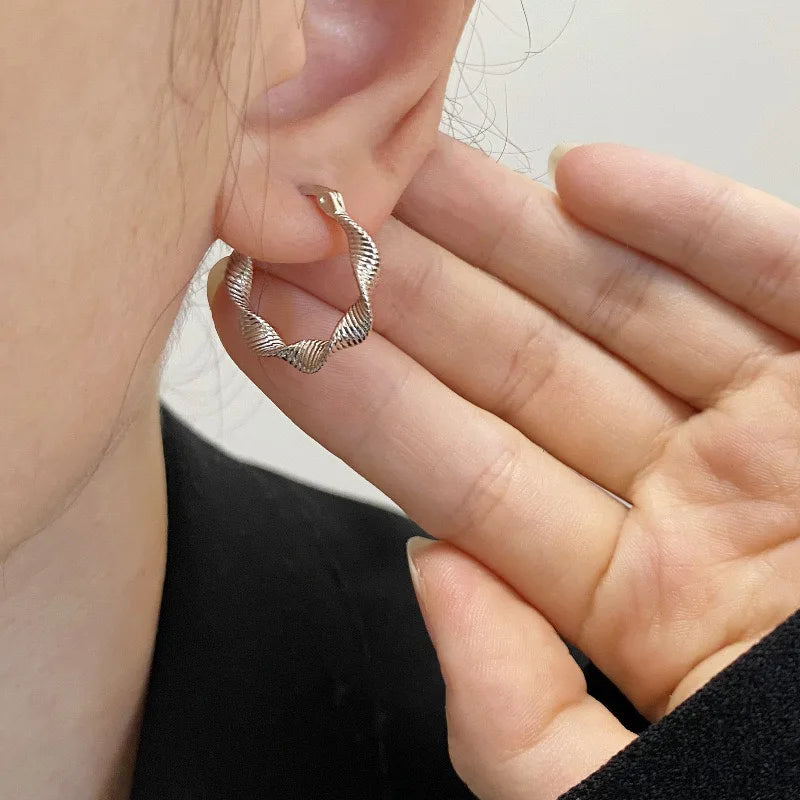 Brinco Feminino Argola Prata Life