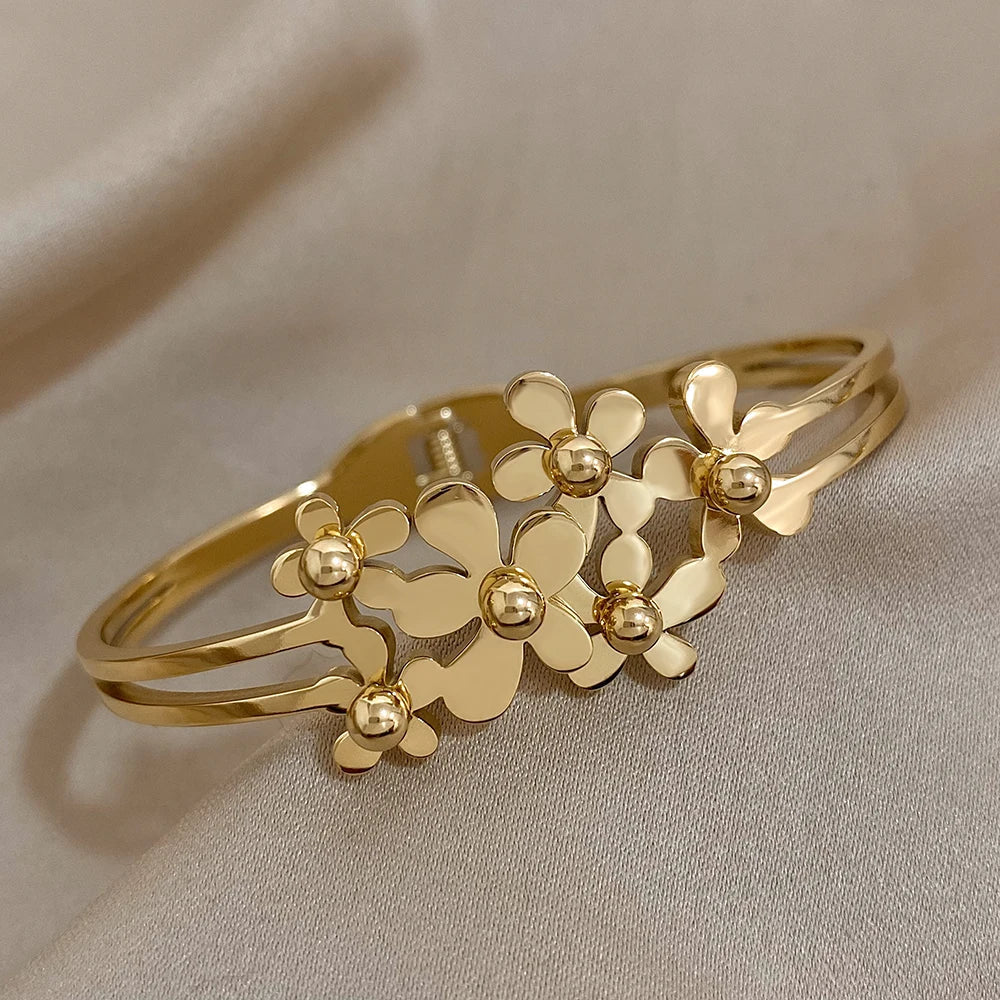 Pulseira de Ouro Feminina Alice