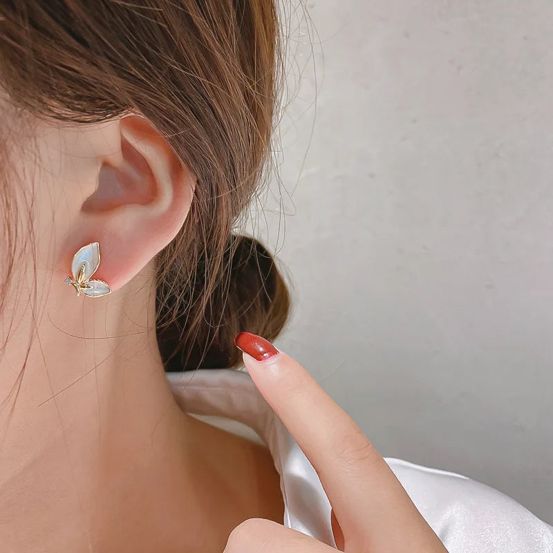 Brinco Feminino Borboleta Detalhista Paris