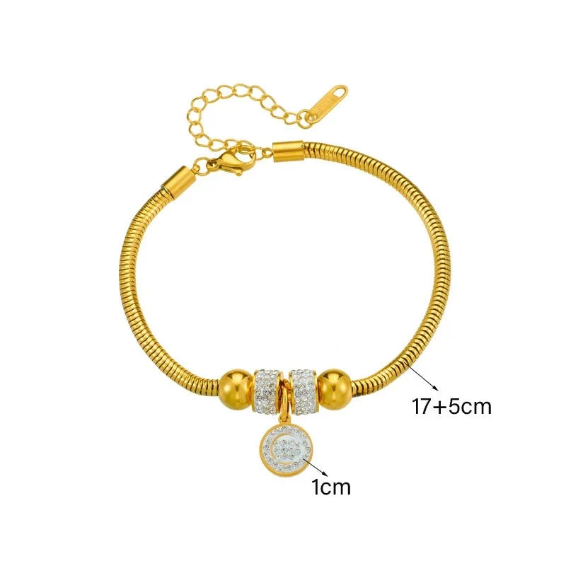 Pulseira de Ouro Feminina Vittori