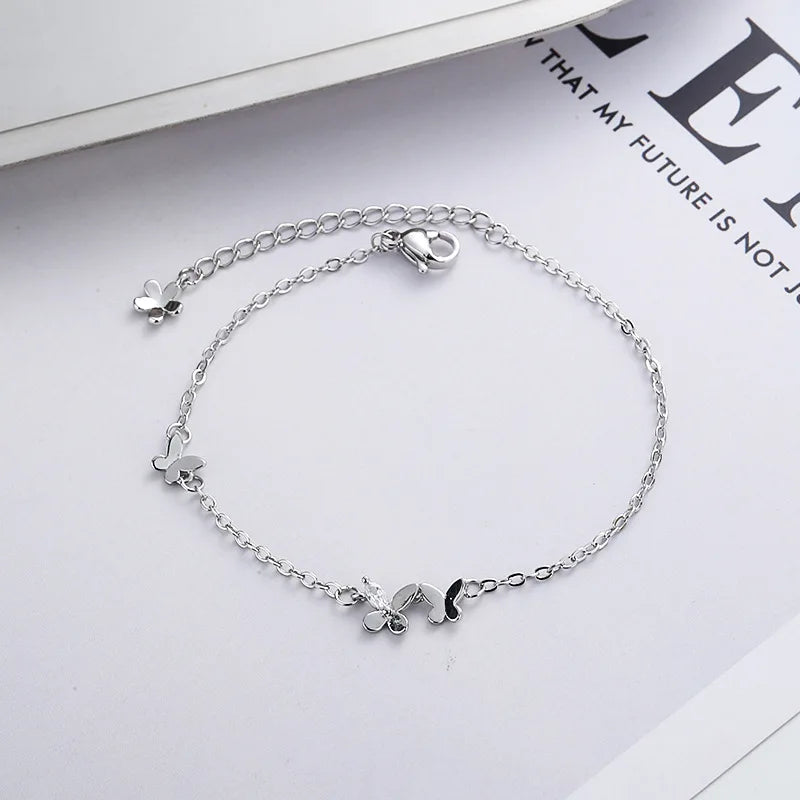 Pulseira Feminina de Prata