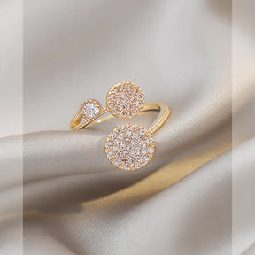 Anel Feminino Ajustável Luxuoso Paris