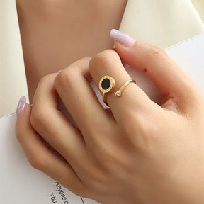 Anel Feminino Ajustável Romano