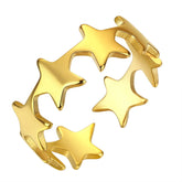 Anel Feminino Ajustável Star