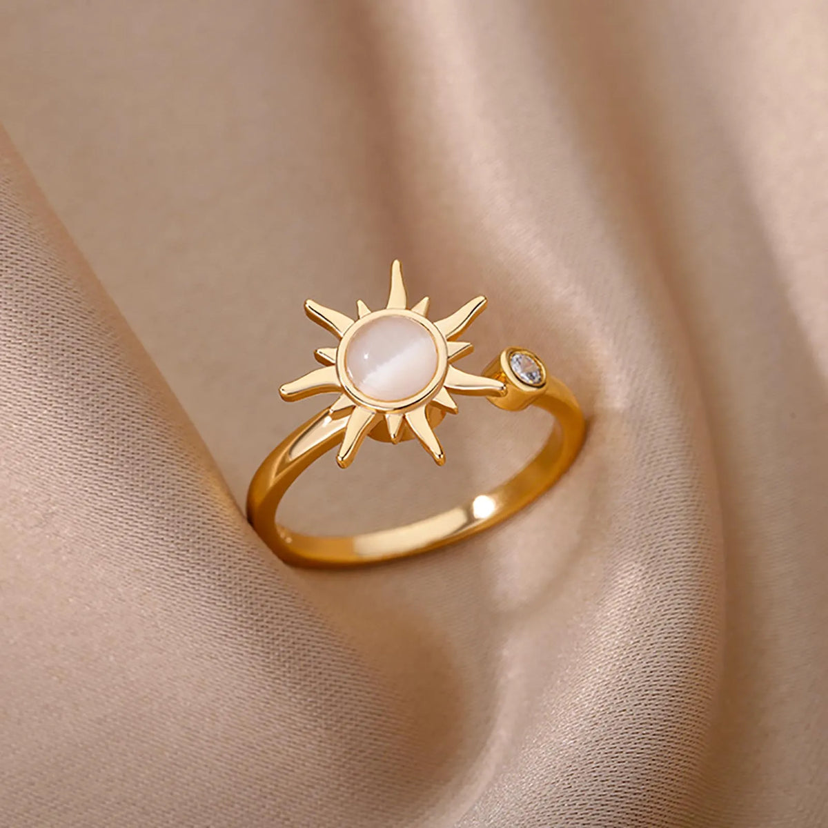 Anel Feminino Ajustável Sun Lux