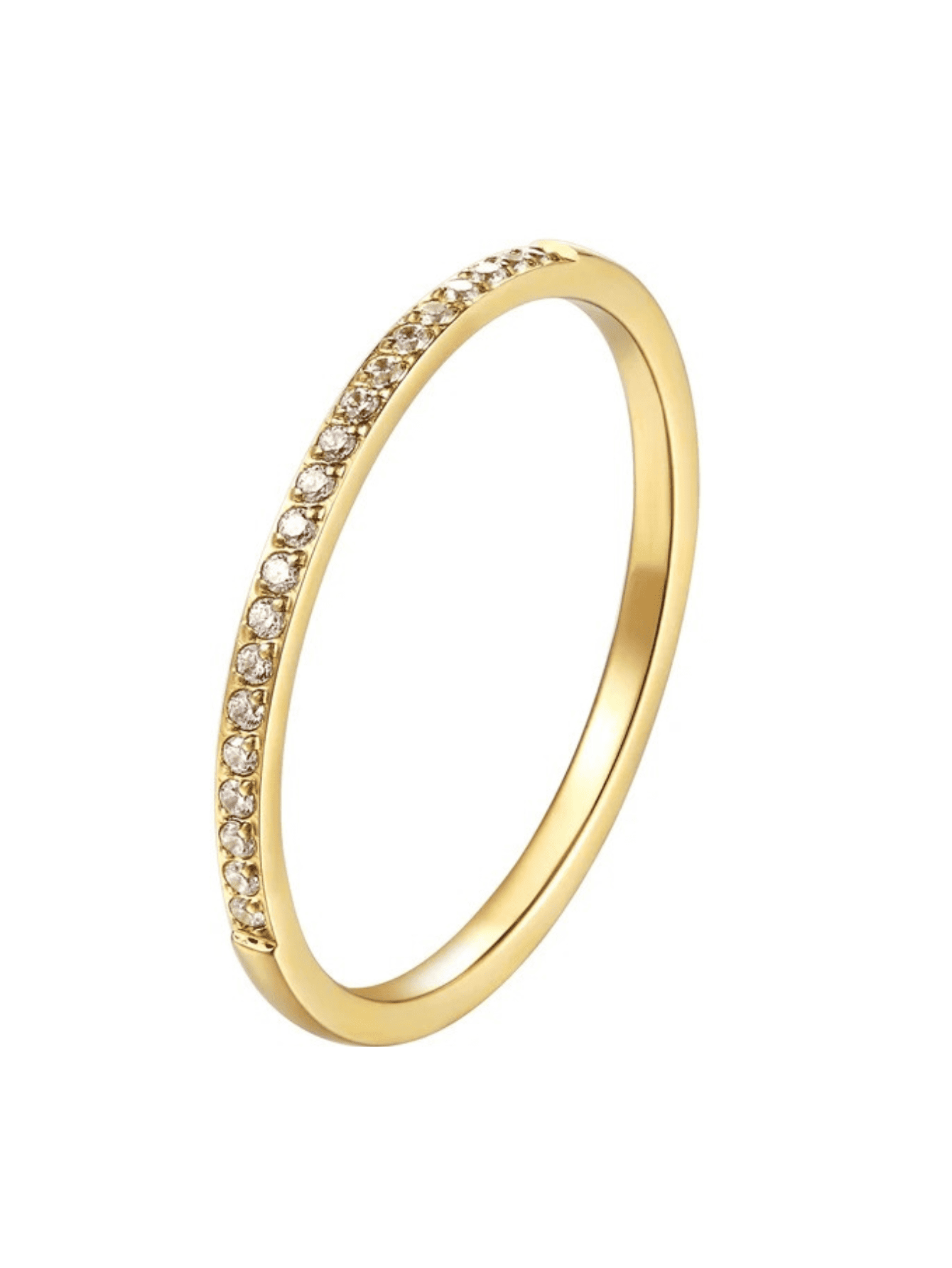 Anel de Ouro 18k Feminino  Elegância e Qualidade
