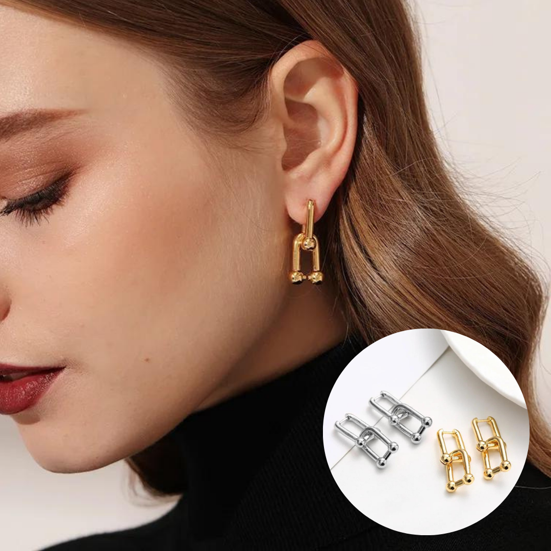 Brinco Feminino Duplo Paris