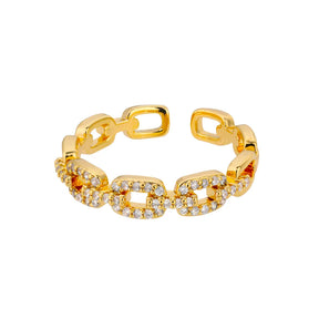 Anel Feminino Ajustável Luxo Romano