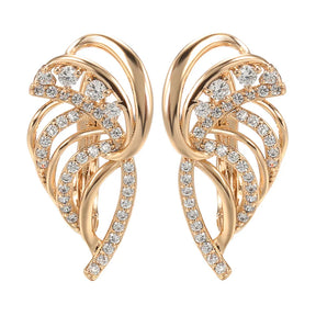 Brinco Feminino Angelical com Zircônia