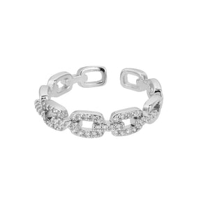 Anel Feminino Ajustável Luxo Romano
