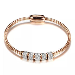 Pulseira Feminina Ouro 18k Safira
