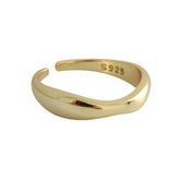 Anel Feminino Ajustável Onda Delicada