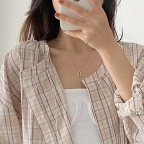 Colar Minimalista Geométrico