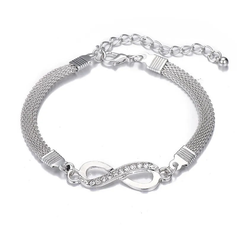 Pulseira Feminina de Prata Donatelli