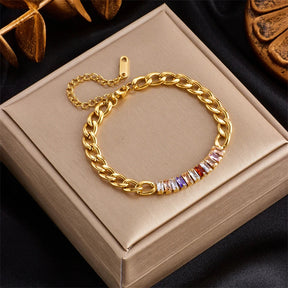 Pulseira de Ouro Feminina