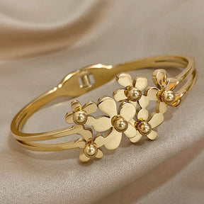 Pulseira de Ouro Feminina Alice