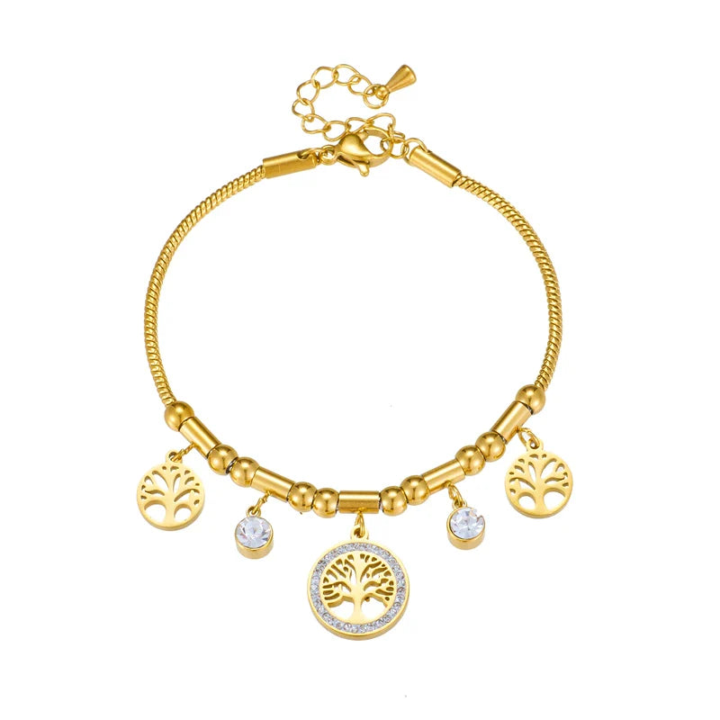 Pulseira de Ouro Feminina Belmondi
