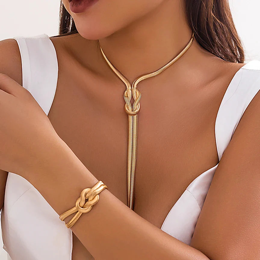 Pulseira de Ouro Feminina Conjuntinho