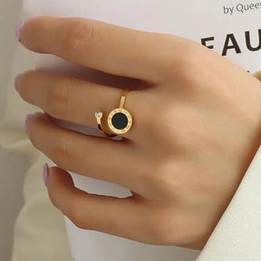 Anel Feminino Ajustável Romano