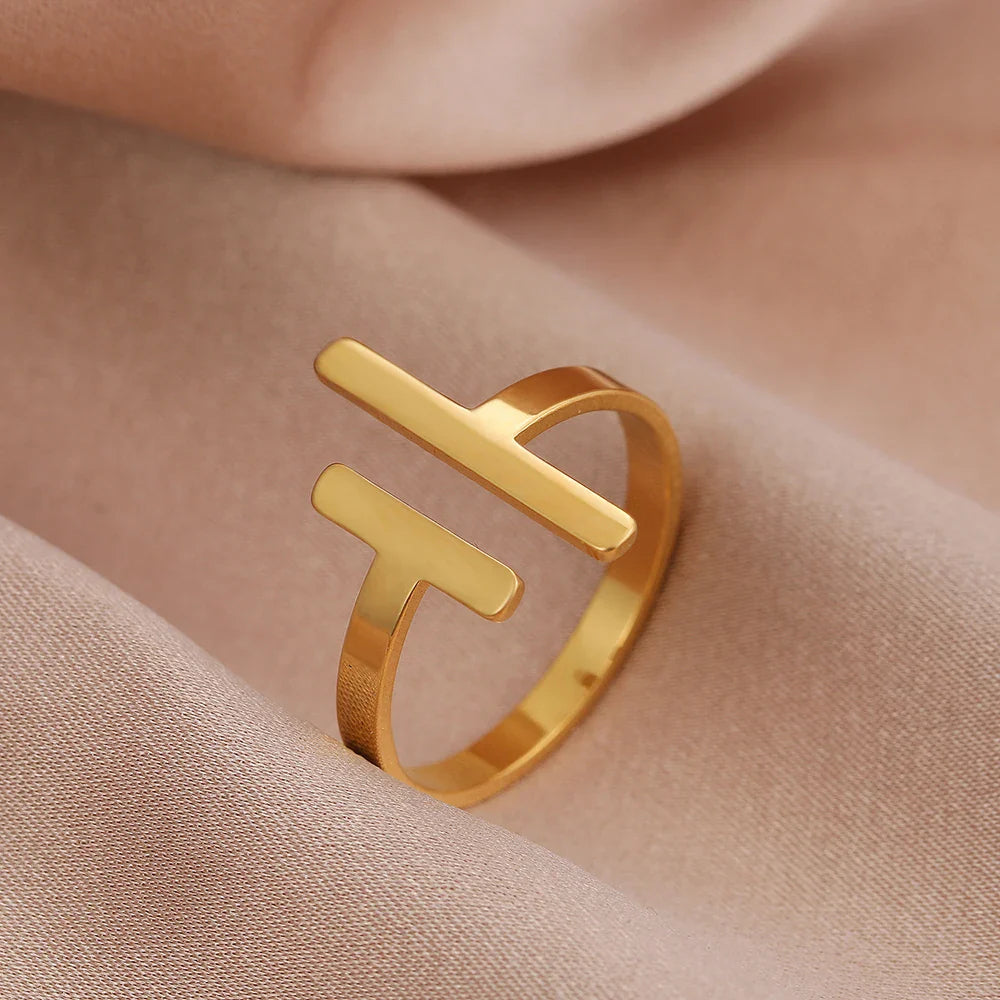 Anel Feminino Ajustável Minimalista Delicado
