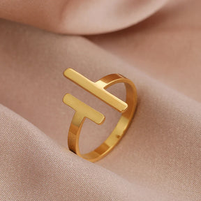 Anel Feminino Ajustável Minimalista Delicado