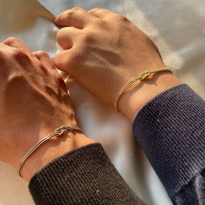 Manco moda de alta qualidade aço inoxidável banhado a ouro casal pulseiras clássico redondo cobra corrente atada acessórios simples