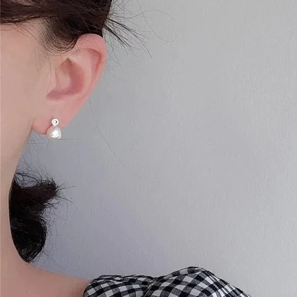 Brinco de Perola Rafia