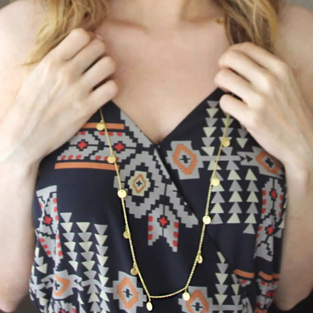 Colar Longo Delicado Paris